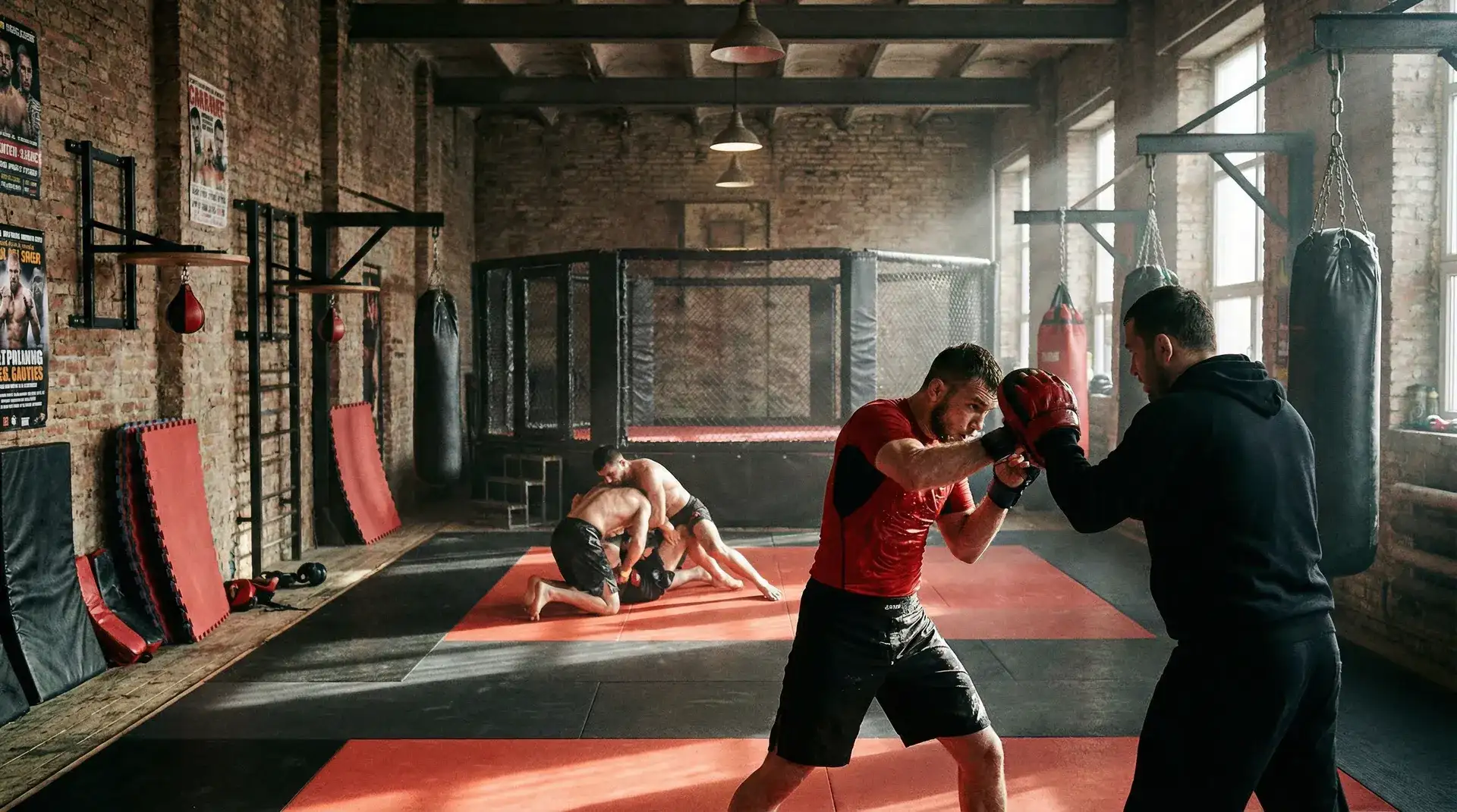 御梦子 专业格斗训练营实战教学